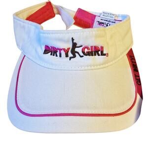 Dirty Girl Sun Visor Hat - Perfect for Sunny Days!